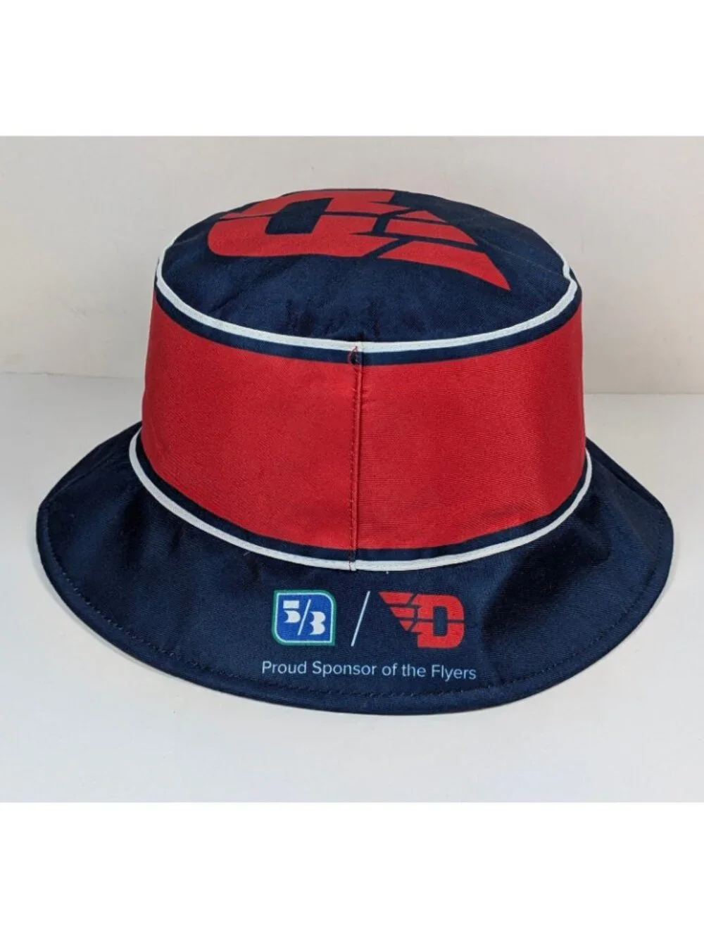University of Dayton Flyers UD Bucket Hat Reversible Blue Red NCAA Ohio Cap